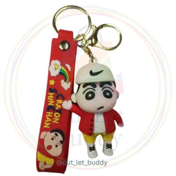 Shinchan Rubber Keychain
