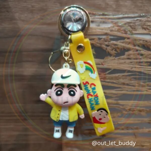 Shinchan Rubber Keychain
